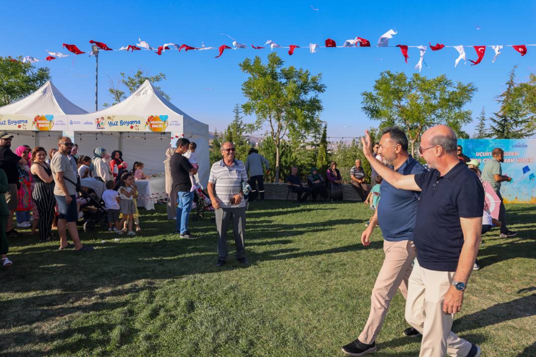 Selçuklu'da çocukların neşesi gökyüzüne taştı 8